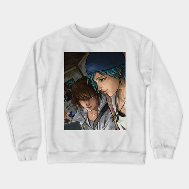 Life is Strange - Max & Chloe Investigations Crewneck Sweatshirt by CandaceAprilLee